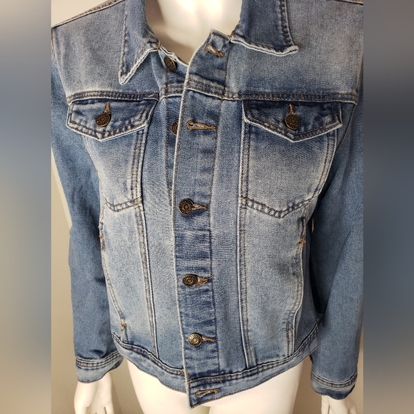 Satin Doll Denim Jacket - Picture 4 of 10